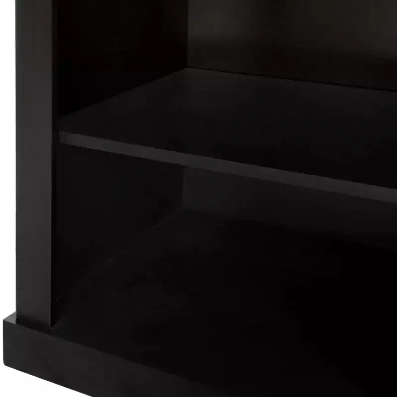 3-in-1 Hall Tree Coat Rack Coat Hanger Mudroom Bench Entryway Shoe Cabinet with Hooks, Open Shelves and Drawer, White/Black-ModernLuxe