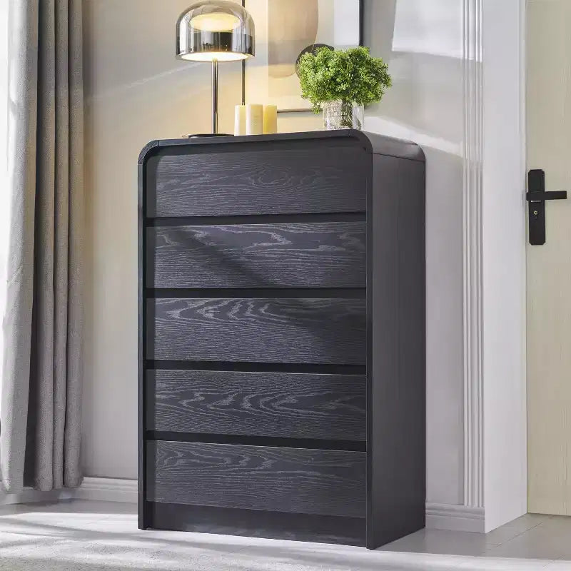 SinCiDo 5 Drawers Dresser for Bedroom, Modern 45in Tall Dressers & Chests of Drawers