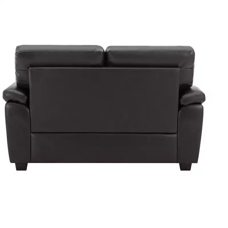 Faux Leather Loveseat and Chair,Ultimate Comfort Couch for Living Room,Lounge Room-Morden Fort