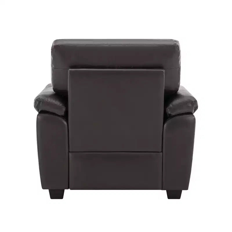 Faux Leather Loveseat and Chair,Ultimate Comfort Couch for Living Room,Lounge Room-Morden Fort