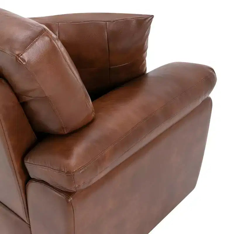 Faux Leather Loveseat and Chair,Ultimate Comfort Couch for Living Room,Lounge Room-Morden Fort