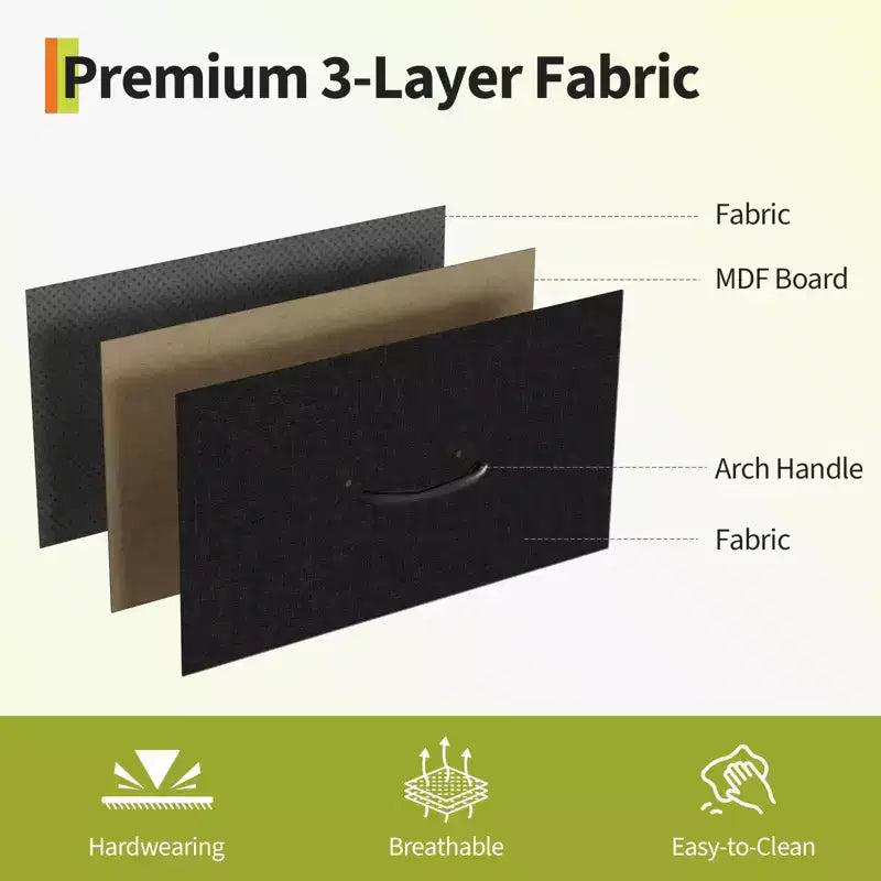 12 Drawers Fabric Dresser 63 Inch Long with Open Shelves TV Stand for Living Room Bedroom Chest of Drawers